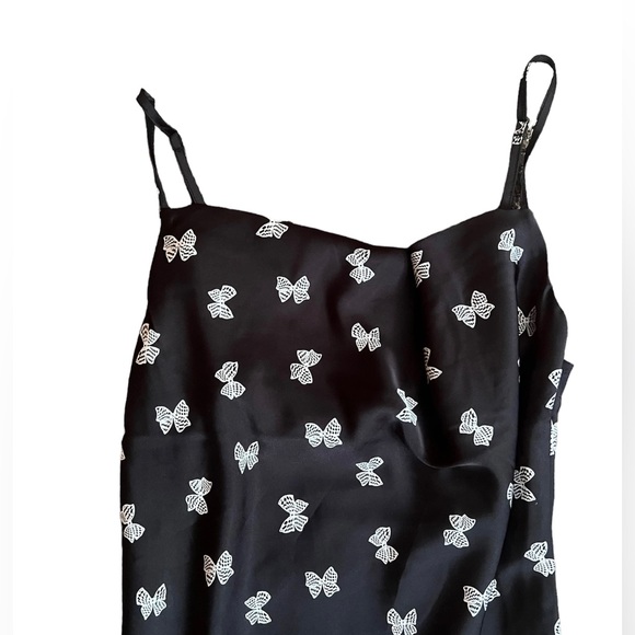 90s Bows Black Mini Dress - Picture 3 of 10